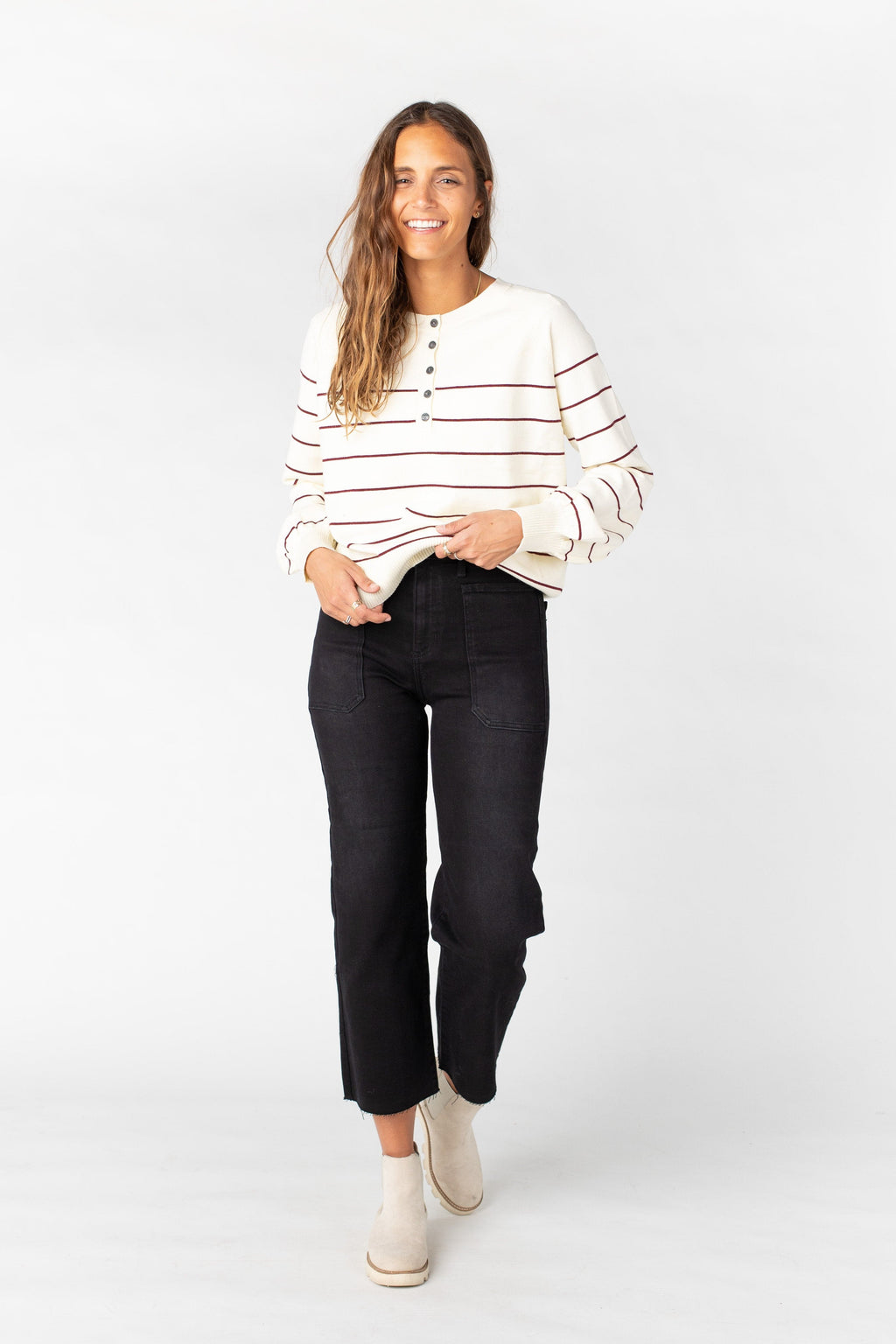 HR Utility Wide Leg Jeans