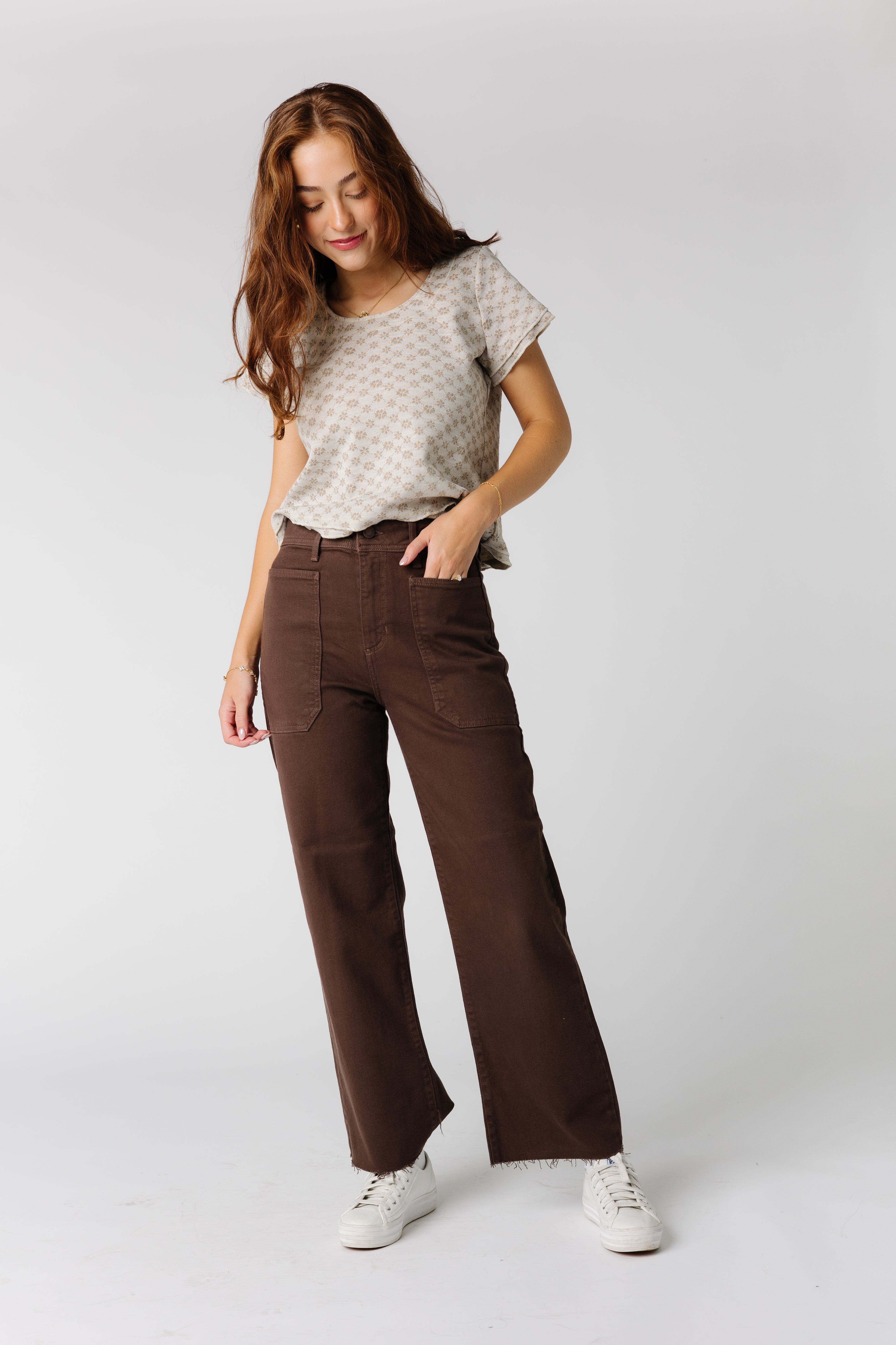 HR Utility Wide Leg Jeans
