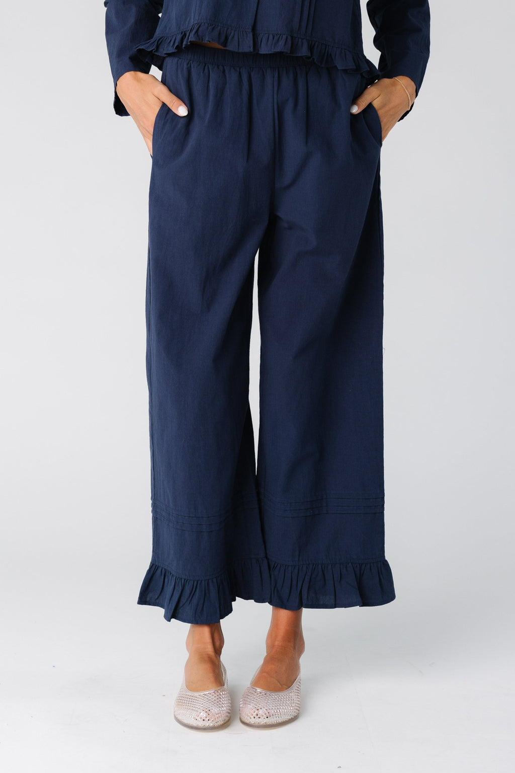 After Midnight Ruffle Hem Pants