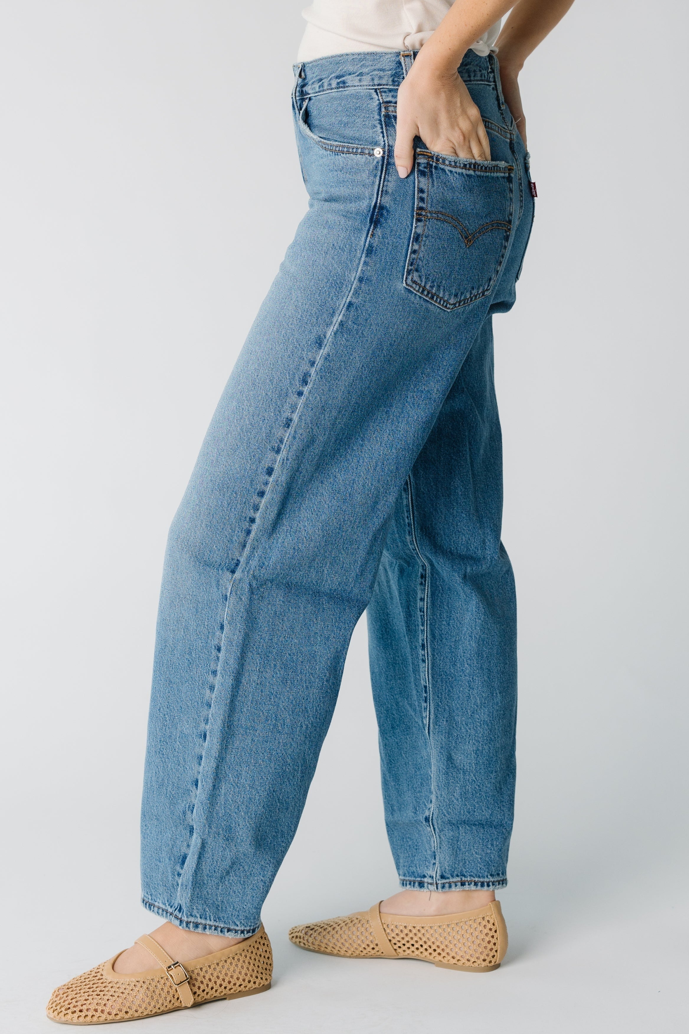 Levi Baggy Dad Denim
