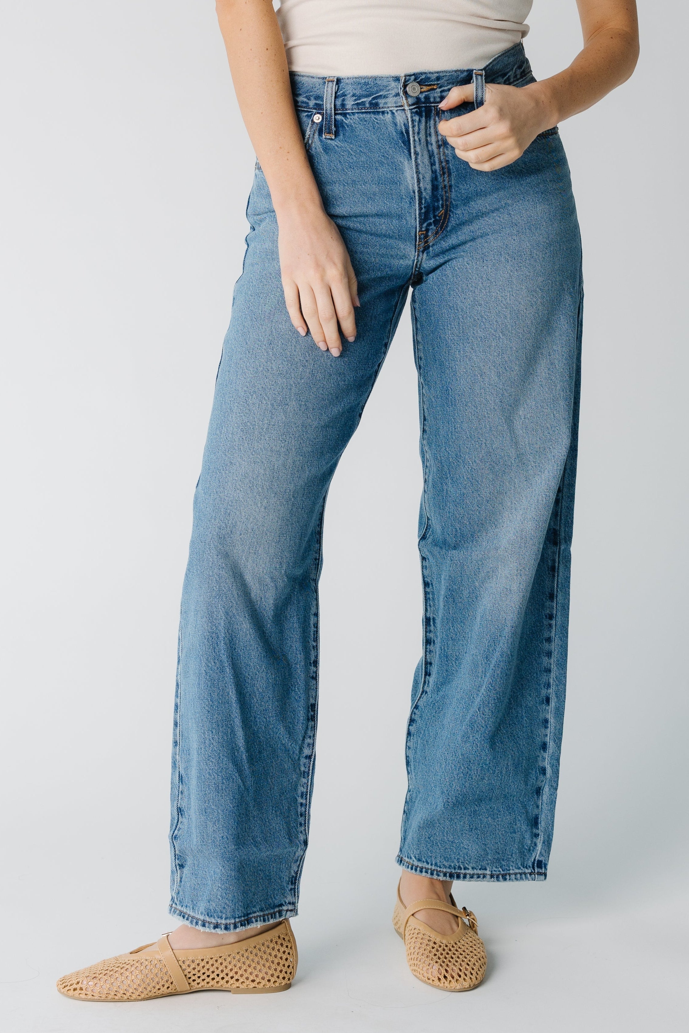 Levi Baggy Dad Denim