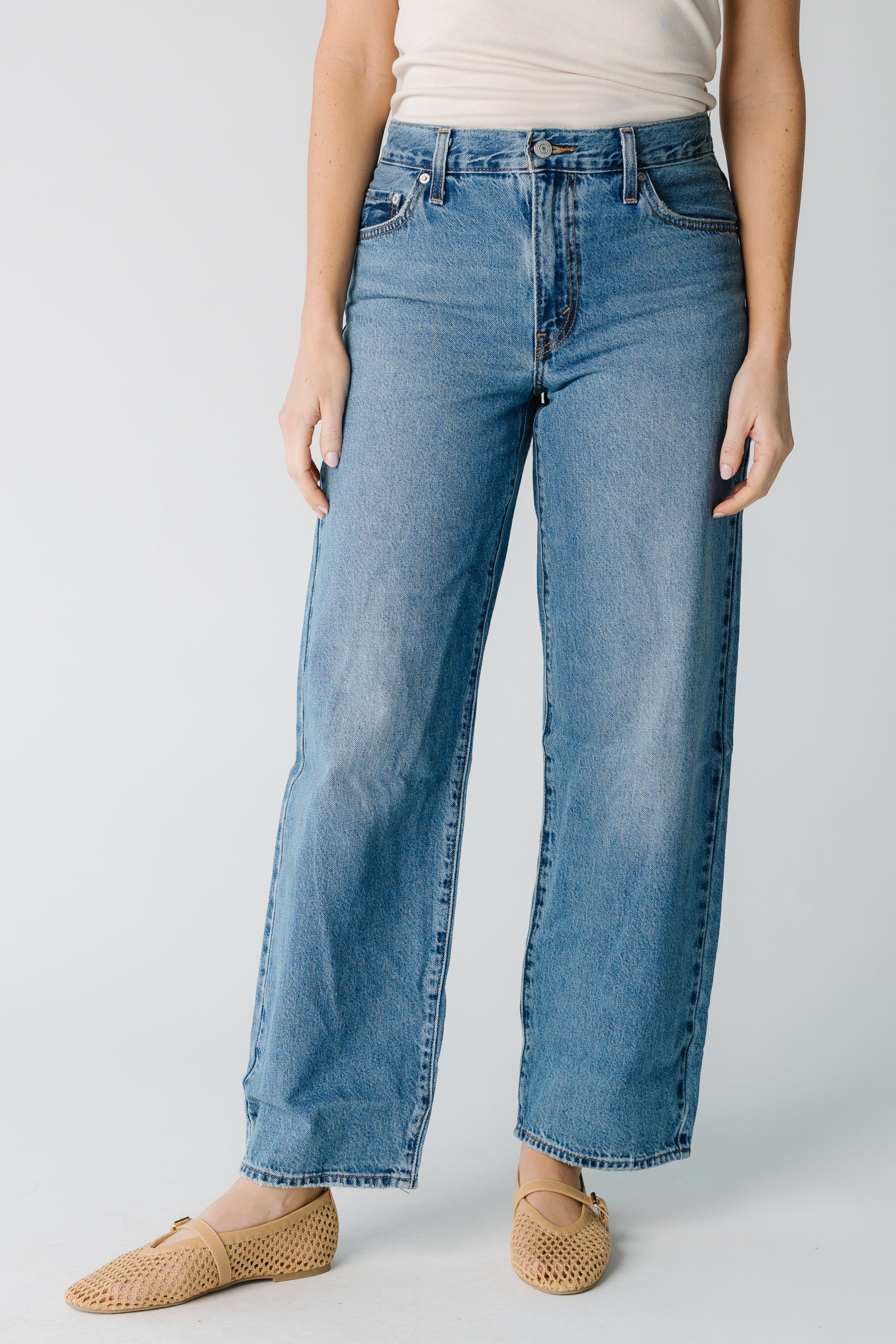 Levi Baggy Dad Denim