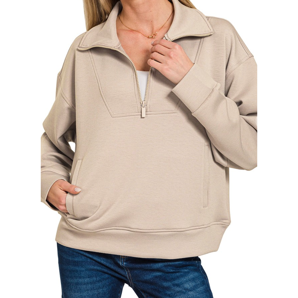 Scuba Half Zip Pullover
