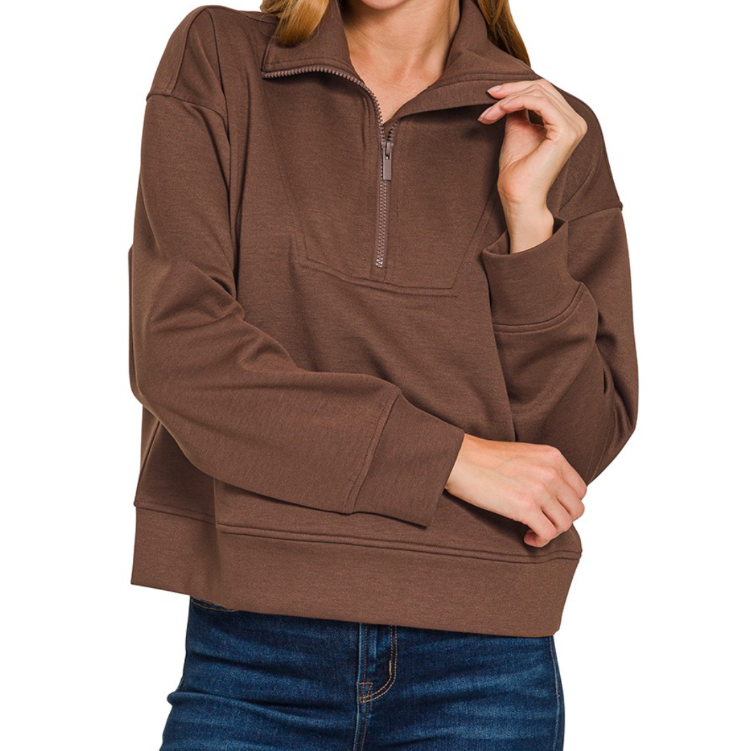 Scuba Half Zip Pullover