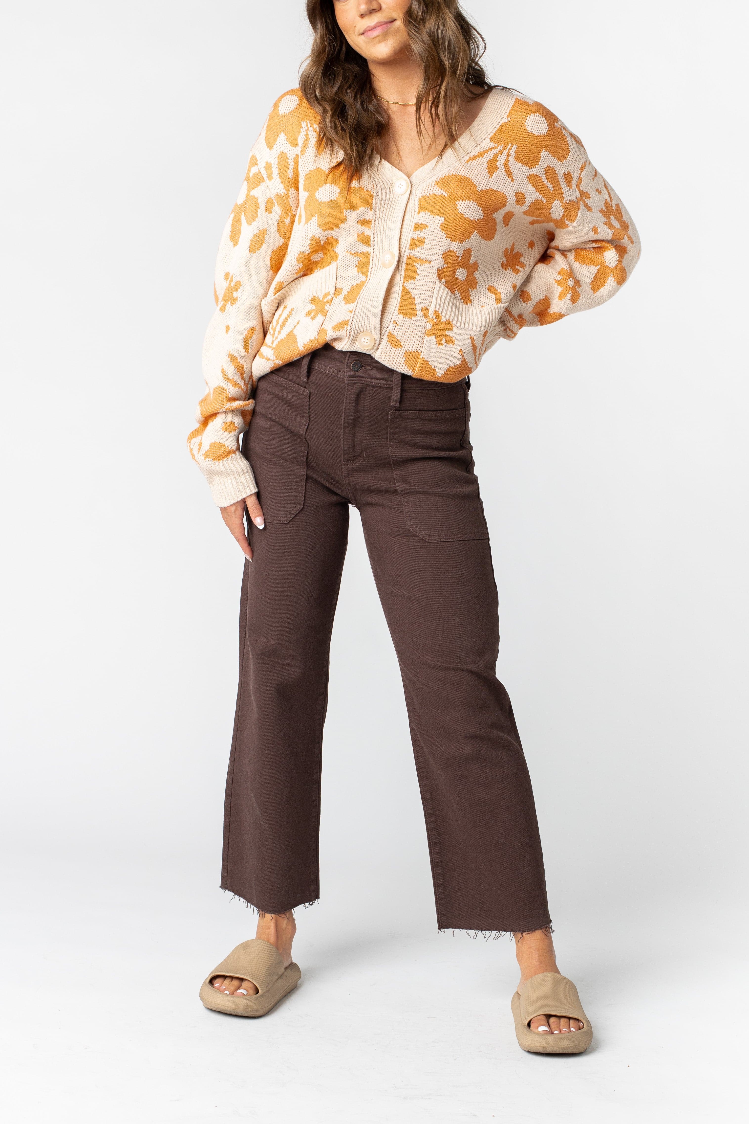 HR Utility Wide Leg Jeans